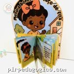 Livro 3d menina bonita do laço de fita