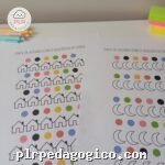Pinte de acordo com a Sequência de Cores