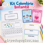 Kit Calendário Infantil