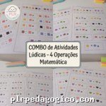 COMBO Atividades Lúdicas - 4 Operações Matemáticas