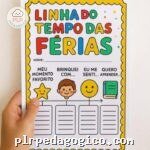 Linha do Tempo das férias
