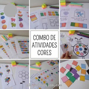 COMBO 7 Atividades Cores