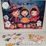 Painel Halloween Colorido + Lembrancinhas