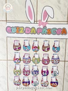 Painel Quiz Páscoa