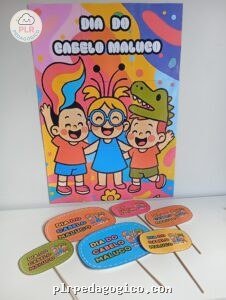 Painel Dia do Cabelo Maluco
