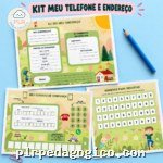 Kit Meu Telefone e Endereço