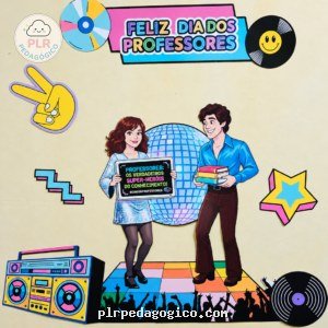 Painel Dia dos Professores – Anos 80
