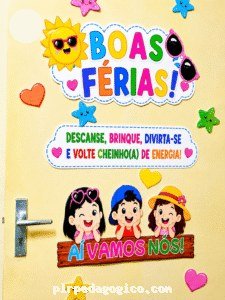 Painel de Porta Boas Férias
