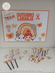 Painel Outubro Laranja - TDAH