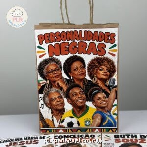 Sacola personalidades negras