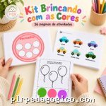 Kit Brincando com as Cores