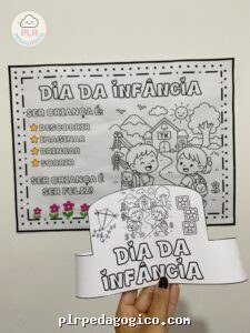 Mural Coletivo + Coroa Infantil – Dia da Infância