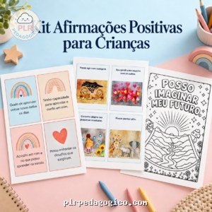 Kit Afirmações Positivas para Crianças