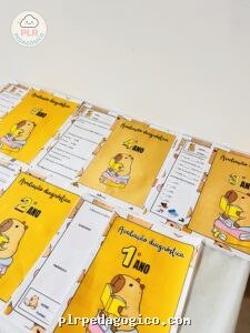 COMBO Avaliação Diagnóstica Capivara (1º ao 5º ano)