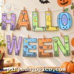 Varal Halloween - Alfabeto de A-Z