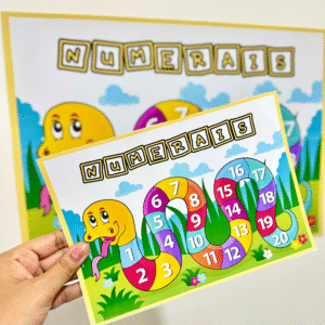 Painel Numerais de 1 a 20