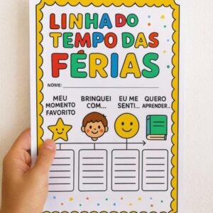 Linha do Tempo das férias