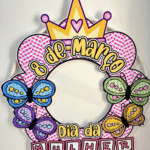 Decoração Bambolê Dia da Mulher