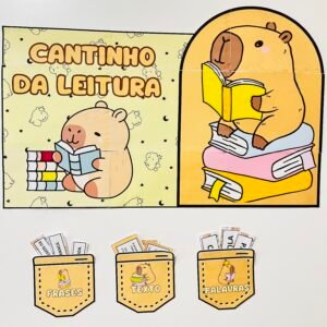 Cantinho da Leitura Capivaras
