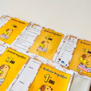 COMBO Avaliação Diagnóstica Capivara (1º ao 5º ano)