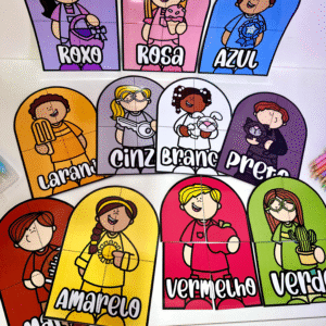 Quebra-Cabeça Cores