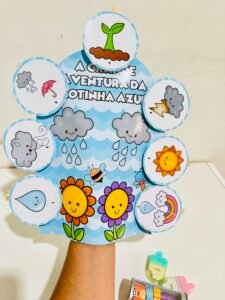 História na luva - A grande aventura da gotinha azul