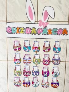 Painel Quiz Páscoa