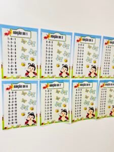 COMBO Tabuada Joaninha Ampliada