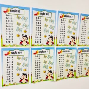 COMBO Tabuada Joaninha Ampliada