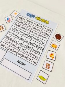 Atividade Caça Silabas