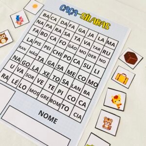 Atividade Caça Silabas