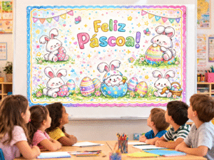 Decore o Ovo + Painel - Páscoa