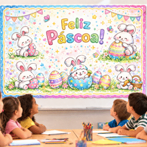 Decore o Ovo + Painel - Páscoa
