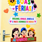 Painel de Porta Boas Férias