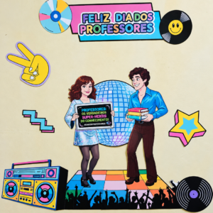 Painel Dia dos Professores – Anos 80