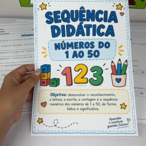 Apostila Sequência números do 1 ao 50