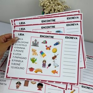 Apostila Leia, encontre e escreva