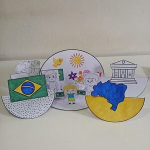 Cenário 3D e Balancê  – Dia da Bandeira Nacional