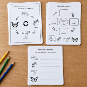 Kit Ciências – Ciclo da Borboleta