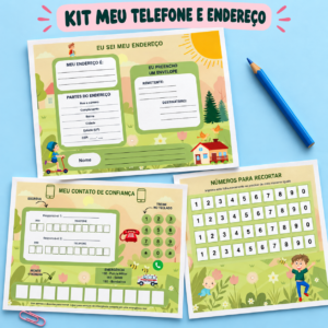 Kit Meu Telefone e Endereço