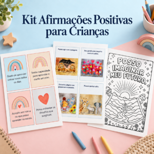 Kit Afirmações Positivas para Crianças