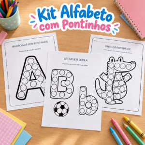 Kit Alfabeto com Pontinhos
