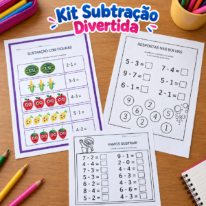 Kit Subtração Divertida