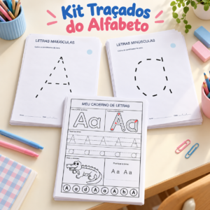 Kit Traçados do Alfabeto